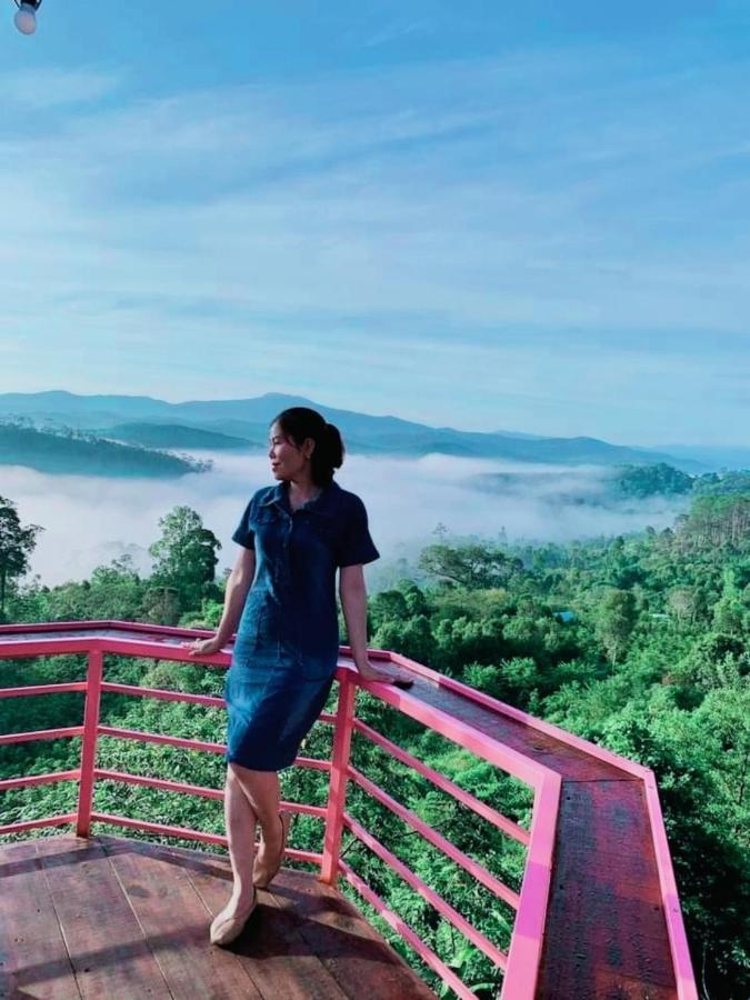 Chan May Homestay Mang Den Kon Von Kla Bagian luar foto